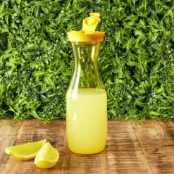 1L gul plastflaska