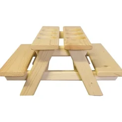 Ölhållare picknickbord - Flaskhållare 39x37x16,5 cm