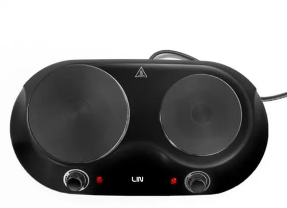 LIN LE-25P2N 2500 watt elspis med två brännare