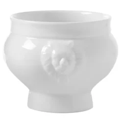 LIONHEAD soppskål vitt porslin 0,5L - Hendi 784754