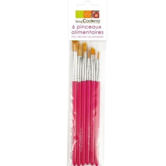 12 livsmedelsborstar 16 cm