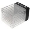 Livsmedelstork - ADLER - 600 W - 6 program - Justerbar temperatur - Tystgående