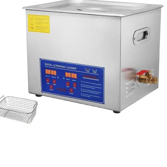 15L 40kHz 360W digital ultraljudsrengörare, djuprengöring, justerbar tid/temperatur, humaniserad design, bred applikation