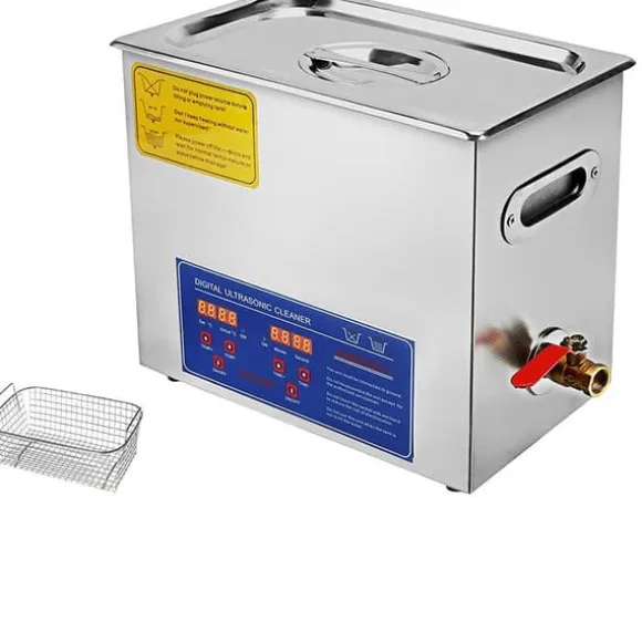 6L 40kHz 180W digital ultraljudsrengörare, djuprengöring, justerbar tid/temperatur, humaniserad design, bred applikation