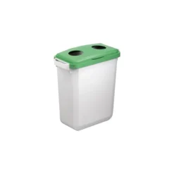 Lock DURABIN med gångjärn 60L grön