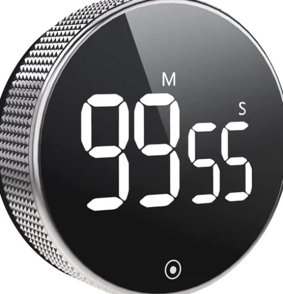 Lollanda Digital Timer med Magnet & LED-display - Kökstimer