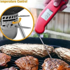 Lollanda One-touch rengöringssystem-kit för Weber 22-1/2-Inch grill – förhöjd tjocklek, värmetålig och lätt att installera