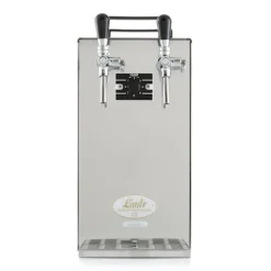 öltapp Kontakt 40/K 2-linjers torrkylningsenhet av rostfritt stål, 50 liter/h, med membranpump, Green Line, KEG:Type M, KEG 2:Type G