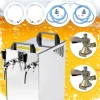 öltapp Kontakt 40/K 2-linjers torrkylningsenhet av rostfritt stål, 50 liter/h, med membranpump, Green Line, KEG:Type D, KEG 2:Type A