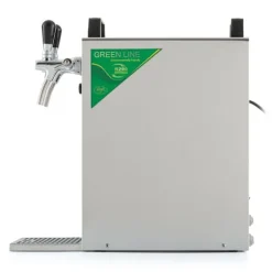 öltapp Kontakt 40/K 2-linjers torrkylningsenhet av rostfritt stål, 50 liter/h, med membranpump, KEG:5 liters adapter, KEG 2:5 liters adapter