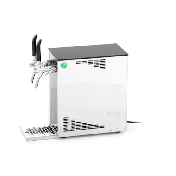 Öltapp, öldispenser, ölmaskin, ölautomat, ölkylare, öltappingssystem PYGMY 25/k Exclusive, två trådsensor, Torr svalare utan CO2, luftkompressor