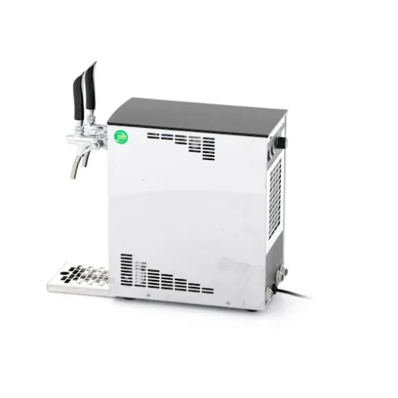 Öltapp, öldispenser, ölmaskin, ölautomat, ölkylare, öltappingssystem PYGMY 25/k Exclusive, två trådsensor, Torr svalare utan CO2, luftkompressor