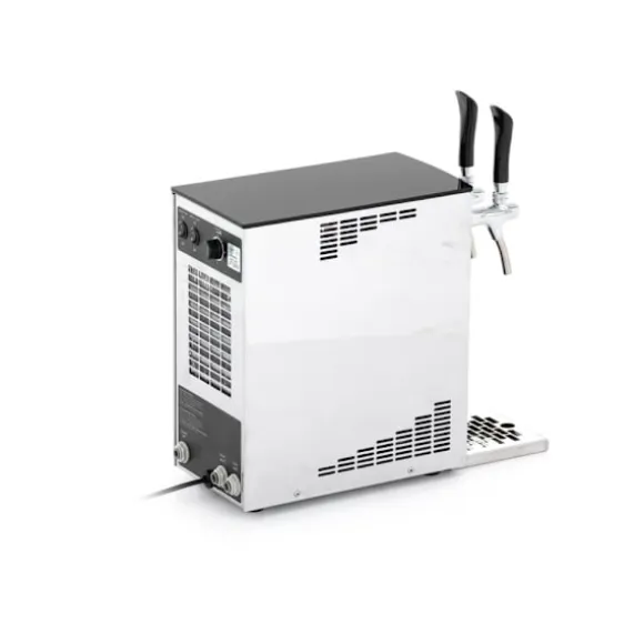Öltapp, öldispenser, ölmaskin, ölautomat, ölkylare, öltappingssystem PYGMY 25/k Exclusive, två trådsensor, Torr svalare utan CO2, luftkompressor