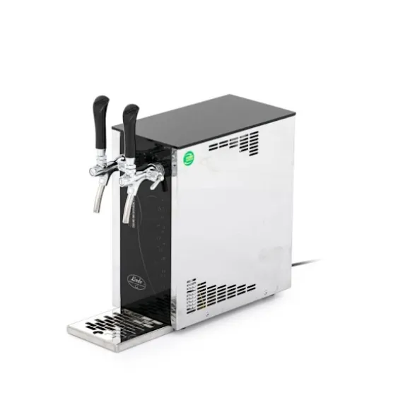 Öltapp, öldispenser, ölmaskin, ölautomat, ölkylare, öltappingssystem PYGMY 25/k Exclusive, två trådsensor, Torr svalare utan CO2, luftkompressor