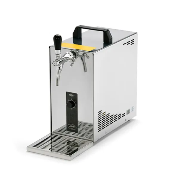 Öltapp, Öltappingssystem, PYGMY 25, en linje torr kylare, 35 liter/h -Bierkoffer, waterchiller, Rengöringssats för kran och kagge, KEG:NC Adapter