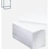 Luna Smart - ZZ pappershandduk, 3-panel, 2-lagers, cellulosa - Vit