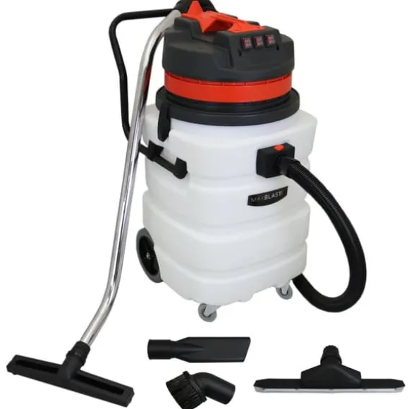 90L våt-/torrdammsugare med stångsats för stuprännor 1,2–7,2 m | 3000 W motor | Våt-/torrfunktion | Utbytbara munstycken | 6,5 m kabel | Enkel
