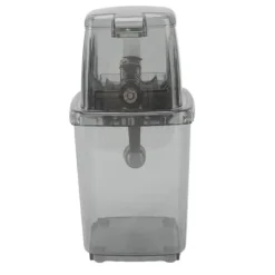Manuell Ice Crusher Liten bärbar rakapparat Handdriven Snow Cone Machine for Home Grey