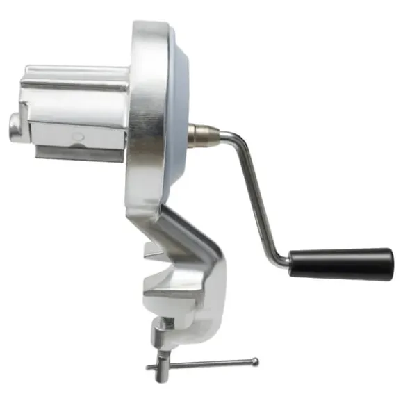 Manuell Pastamaskin, Ergonomiskt Handtag, Robust Aluminiumkonstruktion,Silver