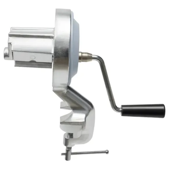 Manuell Pastamaskin, Ergonomiskt Handtag, Robust Aluminiumkonstruktion,Silver