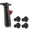 Manuell vinpumps TD® med 4 vinproppar vakuumpump för vin vakuumpump för vin för förvaring av rödvin