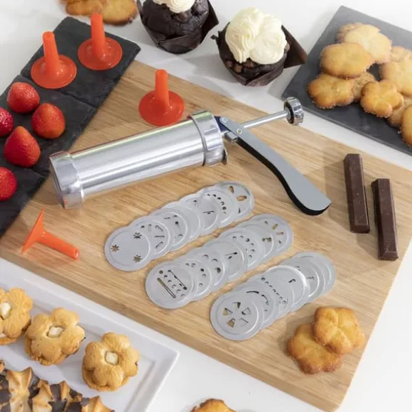 Maskin för att göra Kakor och Spritspåse 2-i-1. Prekies InnovaGoods