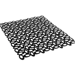Mastrad F88501 Diskho Mat Spets TPR Svart Rökig 39,5 x 32,5 cm