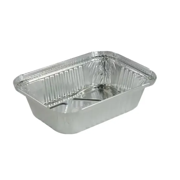 Matbehållare, Aluminiumfolie, Engångsdesign,XL-700ml, 50st-b
