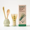 Matcha Visp Set SQ Litet Set 4st Matcha Färg Ny Box