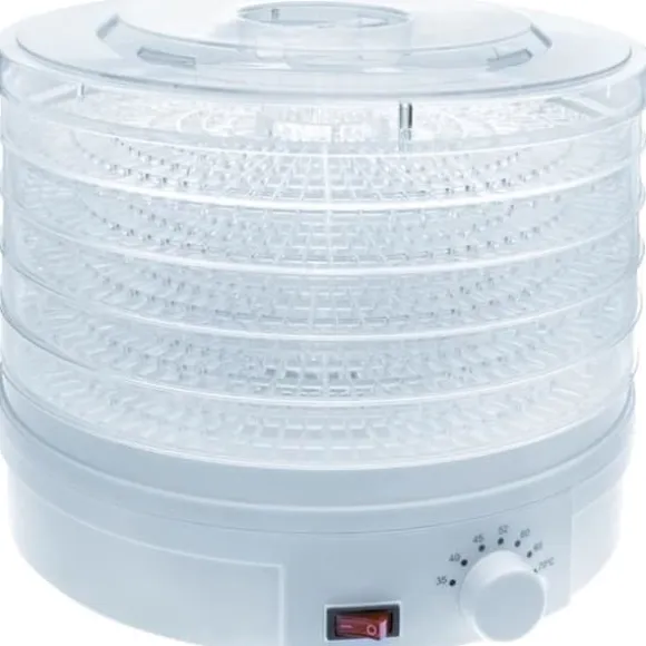 Mattorkare 69123 5 brickor D: 32 cm 2245W - elektrisk - vit