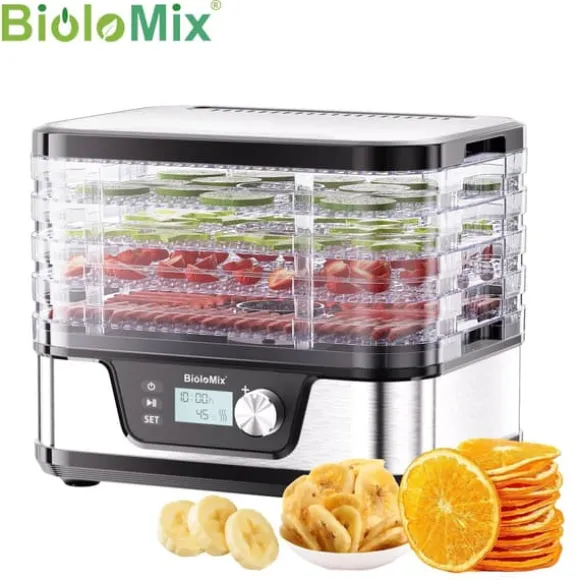 Mattorkare, 5 brickor, digital timer och temperaturkontroll,BFD1300E, EU, 220V