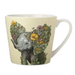 MAXWELL E WILLIAMS, TASSA ELEFANT I PORSLIN, 370ML, KOLLEKTION FERLAZZO, KÖK, TASSAR, MUG