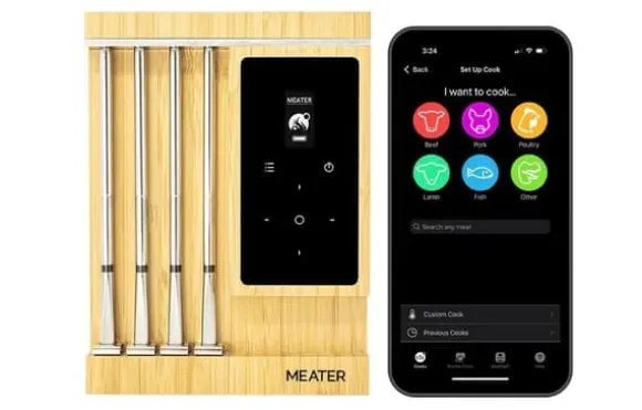 Meater PRO XL - 4 x Trådløs Bluetooth Stegetermometer