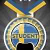 Medalj/kapsylöppnare student