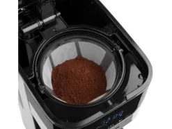 MEDION MD 18458, Droppande kaffebryggare, 1,2 l, Malat kaffe, 900 W, Svart, Rostfritt stål