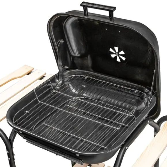Mega-M 43x40 N träkolsgrill