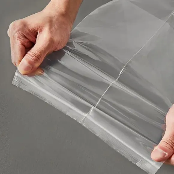 Megastora förslutningsbara zip-påsar i PE-plast 60x40cm - 100-pack