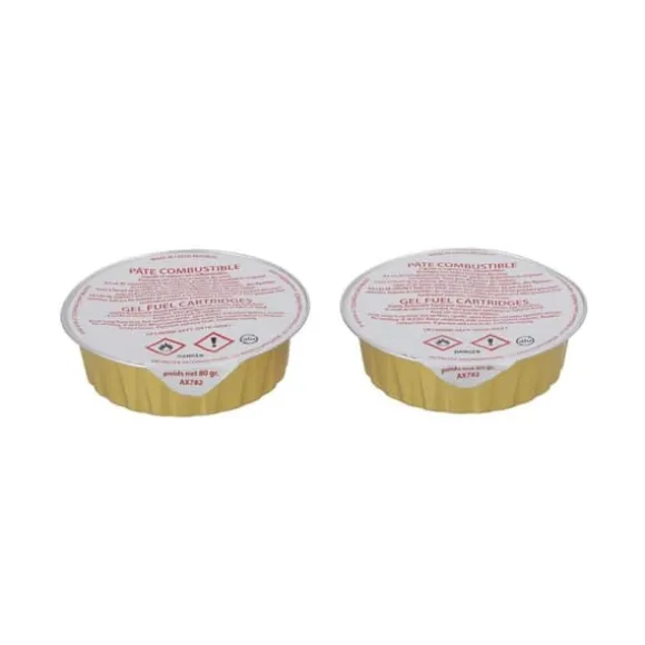 Metaltex Fondue Fire Gel 2 delar