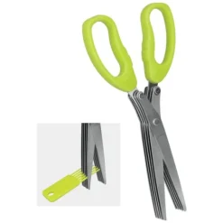 Metaltex örtsax 19 cm grön/rostfritt stål