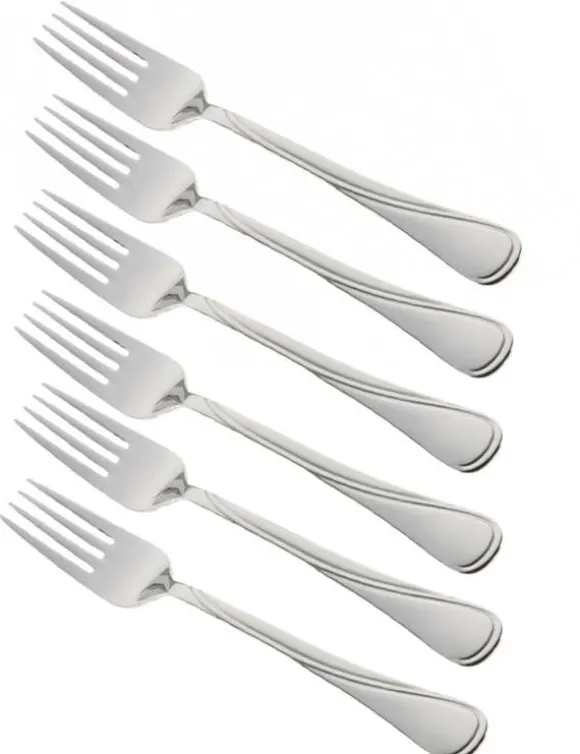 MIDDAGSGAFFEL 6 st KINGHOFF KH-1437 glans