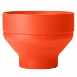 Mikroskål till popcorn, orange