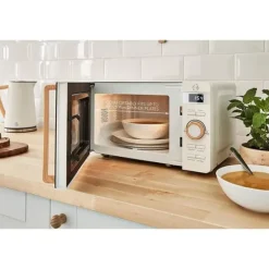 Mikrovågsugn Digital 20L Modern Nordisk Design SWAN SM22036WHTNEU 800W Vit 41040