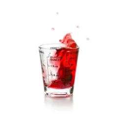 MINI MÄTGLAS 15 ML - H 6 CM - DIAM 5 CM - FÖR COCKTAILS