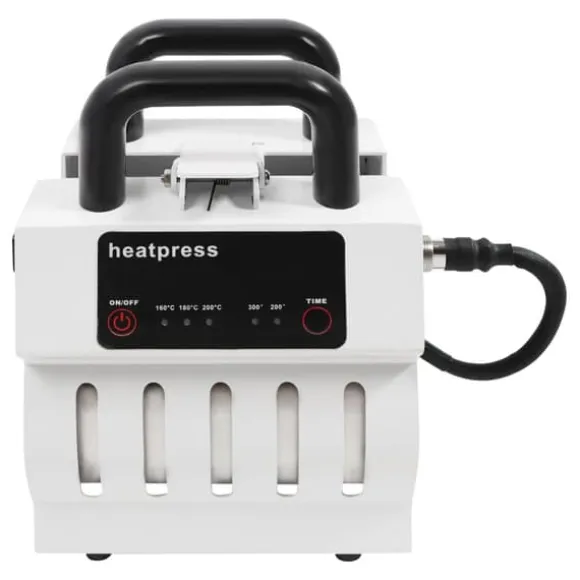 Mini Mug Värmepress, Modern Stil, Justerbar Temperatur, 350W Effekt,VIT, EU