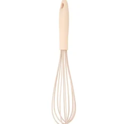 Mini Silikon Manuell Äggvisp Omrörningsskummare Mixer Blender Köksredskap Rosa