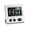 Minutur digitalt med stort display og magnet aluminium