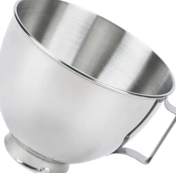 Mixerskål Metall Serveringsskål Metall Salladsskål Blandare Tillbehör Mixertillbehör Metal Mixer skålar Extra stor mixerskål Matskål