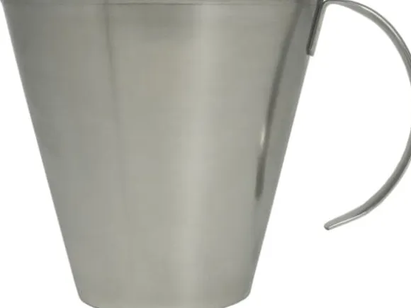 Målekande konisk 1 liter Ø15 x H13.1cm med Gradering rustfri stål