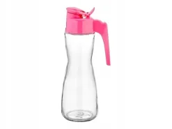 275ML OLIVOLJEFLASKA GLAS 1 st. MED HANDTAG OCH LOCK FÖR OLJA OCH ÄTTIKA
