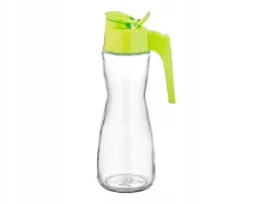 275ML OLIVOLJEFLASKA GLAS 1 st. MED HANDTAG OCH LOCK FÖR OLJA OCH ÄTTIKA